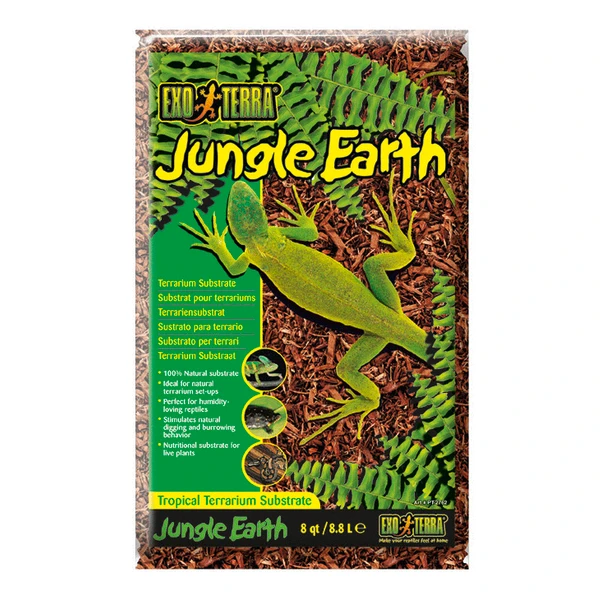 Exo Terra Tropische Substraat Jungle Earth – Voedingsbodem – 8.8 L 1 Exo Terra Tropische Substraat Jungle Earth – Voedingsbodem – 8.8 L