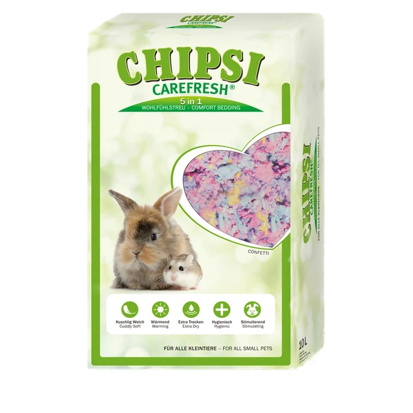 Chipsi Carefresh Confetti – Bodembedekking – 10 L 1 Chipsi Carefresh Confetti – Bodembedekking – 10 L