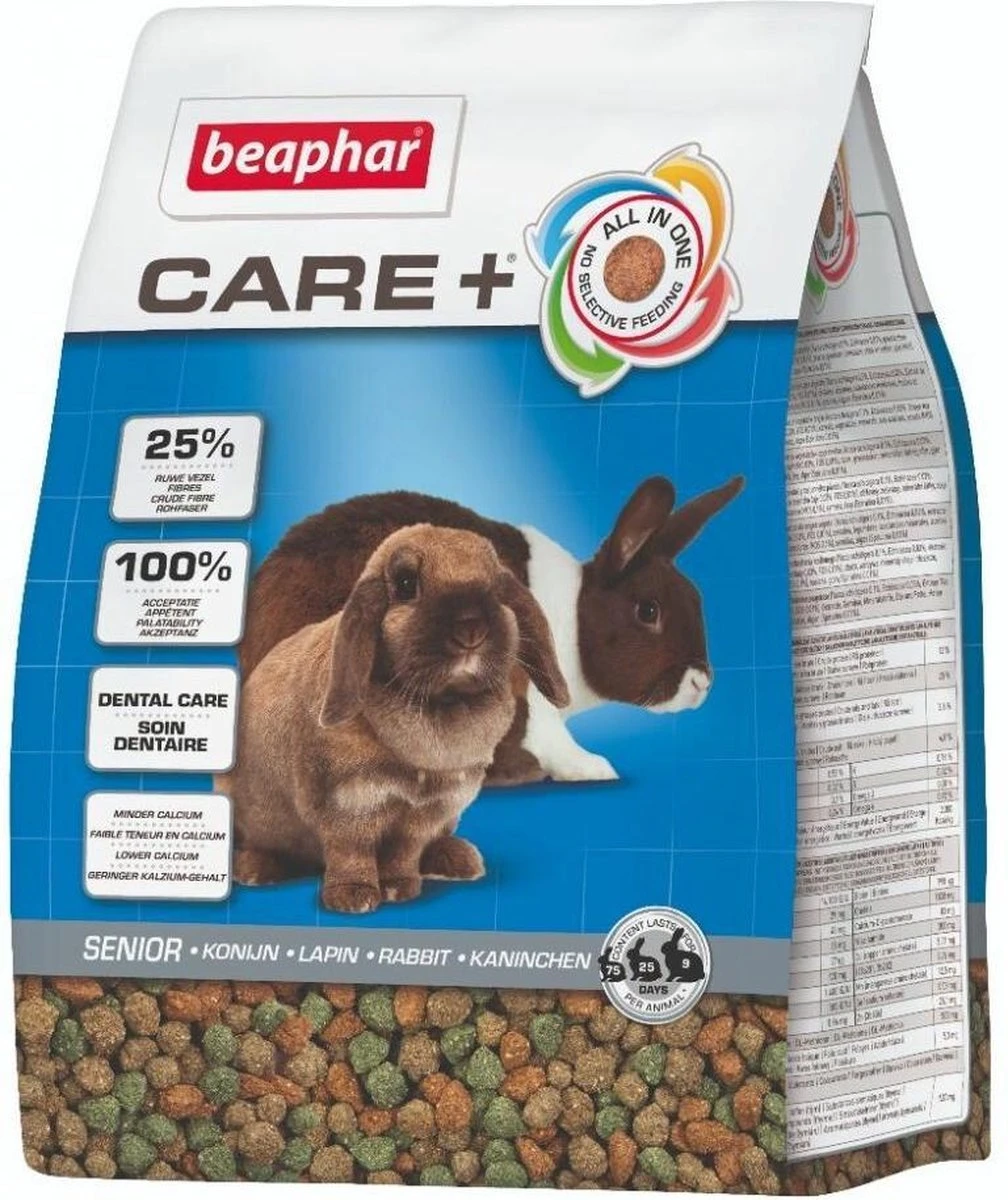 Beaphar Care+ Konijn Senior 1,5 Kg 1 Beaphar Care+ Konijn Senior 1,5 Kg