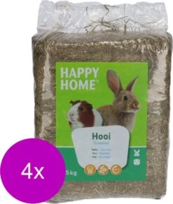 Happy Home Weidehooi – Ruwvoer – 4 X 2.5 Kg