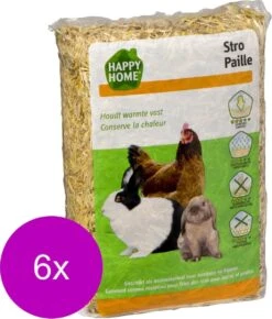 Happy Home Stro – Bodembedekking – 6 X 1 Kg