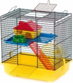 Duvo KOOI TEDDY 1 COLOR 36x24x36CM Geel/zwart