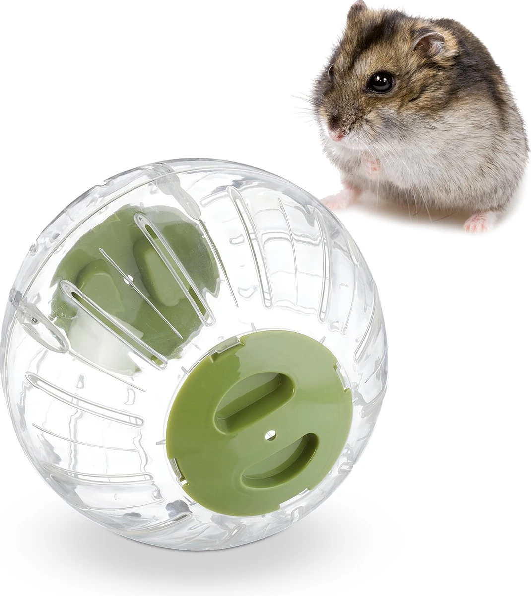 Relaxdays Hamsterbal Doorzichtig – 18,5 Cm – Loopbal Hamster – Dwerghamster Bal – Plastic 1 Relaxdays Hamsterbal Doorzichtig – 18,5 Cm – Loopbal Hamster – Dwerghamster Bal – Plastic