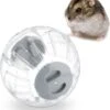 Relaxdays Hamsterbal Transparant – 18,5 Cm – Loopbal Hamster – Dwerghamster Bal – Plastic
