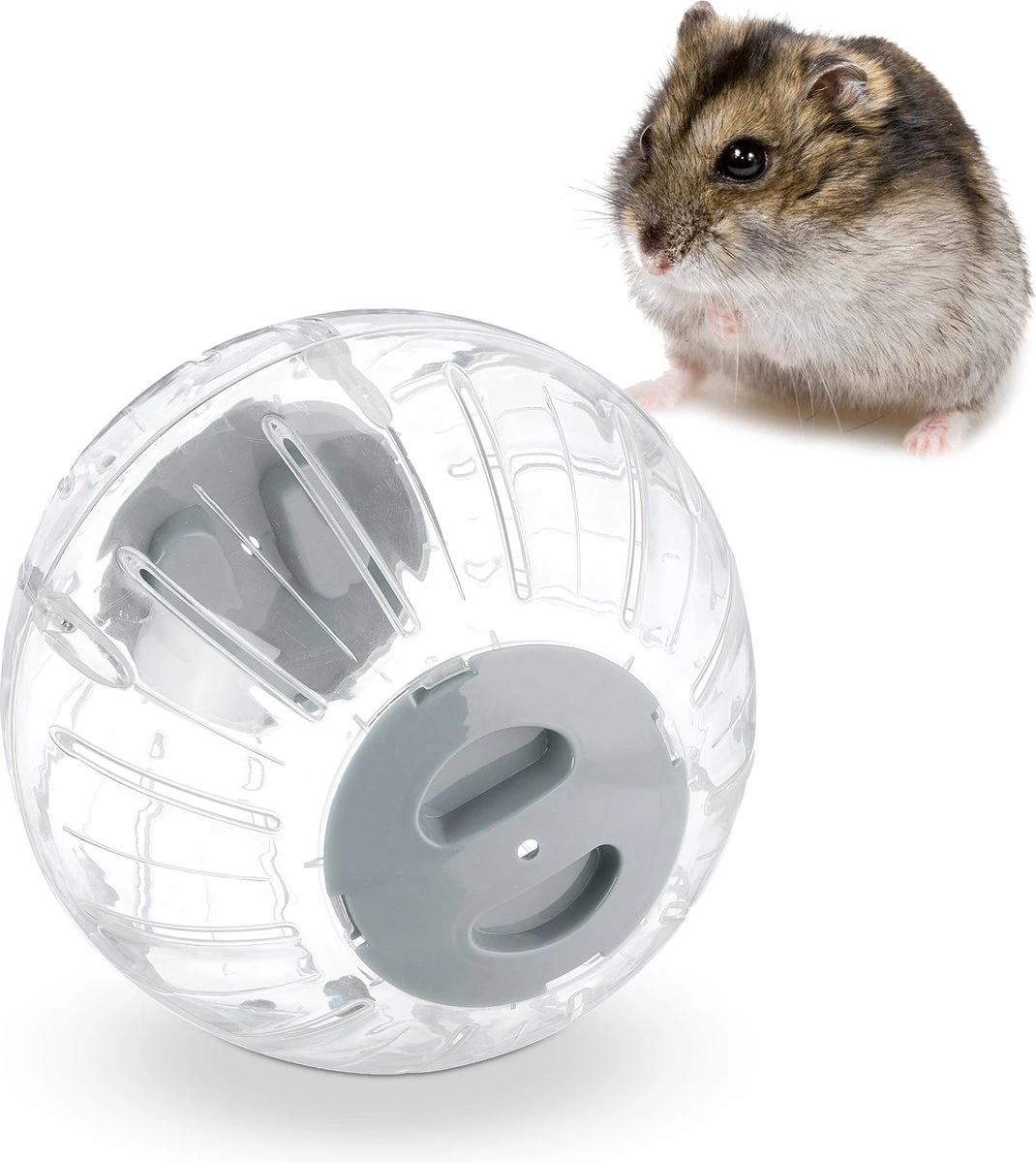 Relaxdays Hamsterbal Transparant – 18,5 Cm – Loopbal Hamster – Dwerghamster Bal – Plastic 1 Relaxdays Hamsterbal Transparant – 18,5 Cm – Loopbal Hamster – Dwerghamster Bal – Plastic