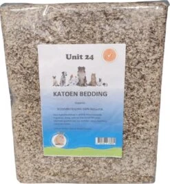 Unit 24. Katoen Bodembedekking Voor Knaagdieren. 40 Liter. 100% Natuurlijk.