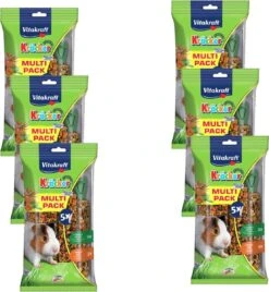Vitakraft Cavia Kräcker Voordeelpak – Knaagdiersnack – 6 X 5 Stuks