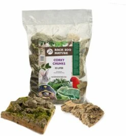 Back Zoo Nature Corky Chunks – 10L – Grootverpakking Kurkschors – Perfect Voor Reptielen, Vogels En Knaagdieren – 100% Natuurlijk