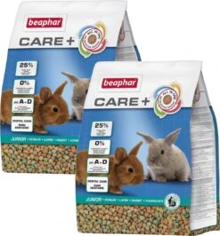 Beaphar Care+ Konijn Junior – 2 St à 1,5 Kg – Konijnenvoer