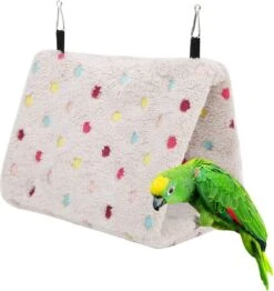Pluche Vogelnest, Hangmat, Hamster, Hangmat, Papegaaienkooi, Parkiet, Valkparkiet, Conure Suiker Zweefvliegtuig (M)