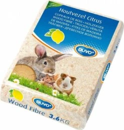 Duvo+ Houtvezel Citroen | Milieuvriendelijke Bodembedekking 3,6 Kg