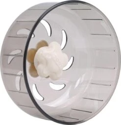 Hamster – Rat – Muis – Loopwiel – Hamstermolen – Looprad – Knaagdieren – Knaagdierspeelgoed – Trainingsmolen – Super Mute – Transparant – 13.5 Cm