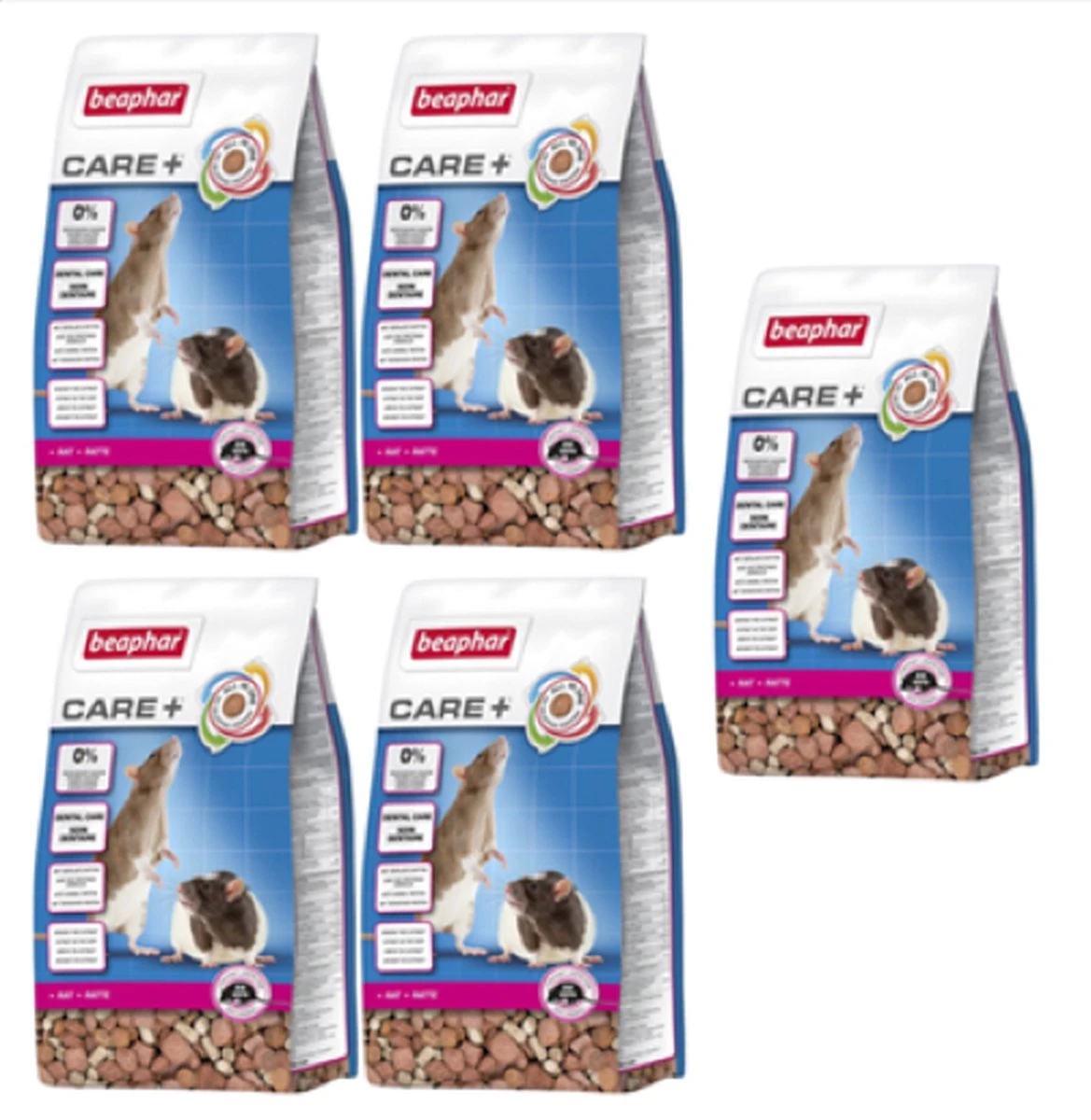 5x Beaphar Care+ Rat – Rattenvoer – 250g 1 5x Beaphar Care+ Rat – Rattenvoer – 250g
