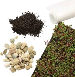 Sedummat | Per 5 M2 | Incl. Onderdoek, Substraat En Grind | Per 5 M2