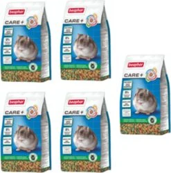 5x Beaphar Care+ Dwerghamster – Hamstervoer – 250g