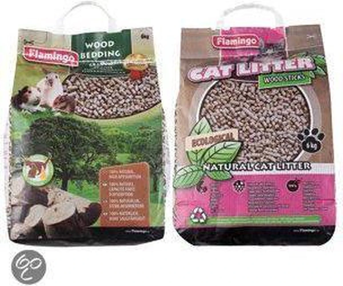Flamingo – Houtkorrels Bodembedekking – 15 Kg – 10 L 1 Flamingo – Houtkorrels Bodembedekking – 15 Kg – 10 L