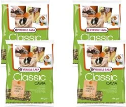 Versele-Laga Classic Cavia – Caviavoer – 4 X 4 Kg Standaard