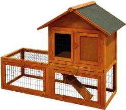 Flamingo – Konijnenhok Salsa – Bruin – 135 X 65 X 99.5 Cm