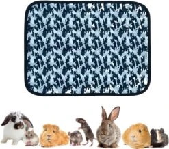 Strooiselmat Voor Knaagdieren – Fleece – 60 X 45 Cm – Camouflageprint