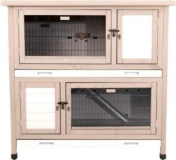 Trixie Natura Konijnenhok Met Isolatie Grijs 116X65X113 CM