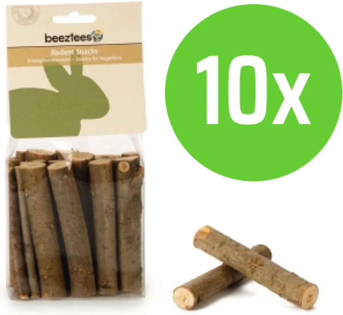 Beeztees Twijgen 18 Stuks – Knaagdierensnack – 10 Zakken 1 Beeztees Twijgen 18 Stuks – Knaagdierensnack – 10 Zakken