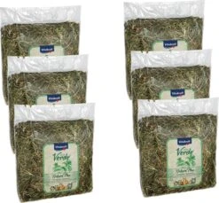 Vitakraft Vita-Verde Hooi 500 G – Ruwvoer – 6 X Brandnetel