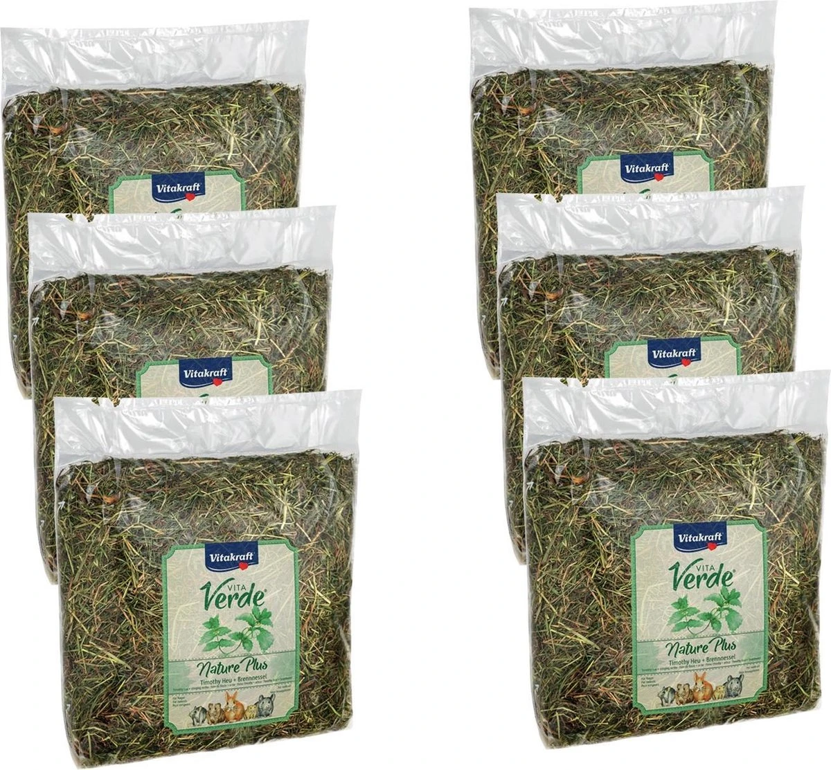 Vitakraft Vita-Verde Hooi 500 G – Ruwvoer – 6 X Brandnetel 1 Vitakraft Vita-Verde Hooi 500 G – Ruwvoer – 6 X Brandnetel