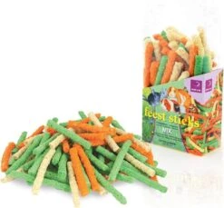 ESVE Feeststicks Mix – Knaagdier – Snack – 3 X 150 Gr