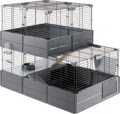 Ferplast Multipla Kooi Dubbel – 74x28x41cm