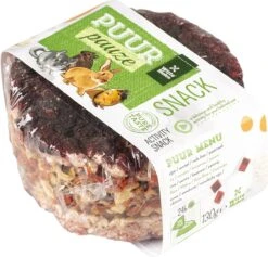 Witte Molen Knaagdiersnack : Puur Pauze Rijstschijf Groenten Rood