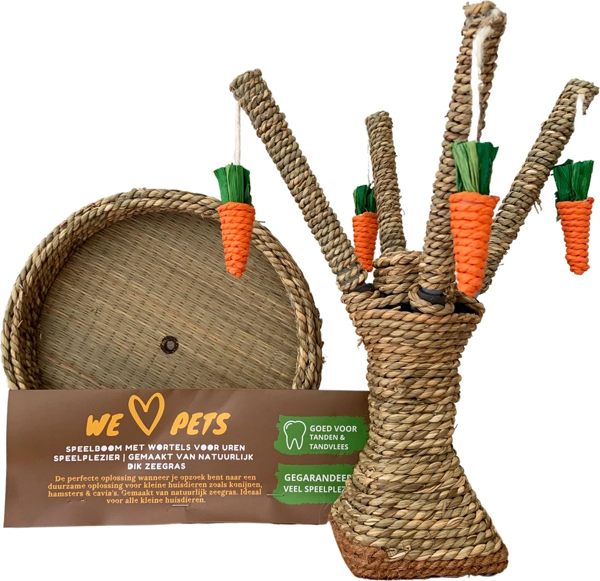 Konijnen Speelboom Voor Uren Speelplezier – Konijnenspeelgoed – Cavia Speelgoed – Hamsterspeelgoed – Knaagdierenspeelgoed – Kattenspeeltjes – Krabpaal 1 Konijnen Speelboom Voor Uren Speelplezier – Konijnenspeelgoed – Cavia Speelgoed – Hamsterspeelgoed – Knaagdierenspeelgoed – Kattenspeeltjes – Krabpaal