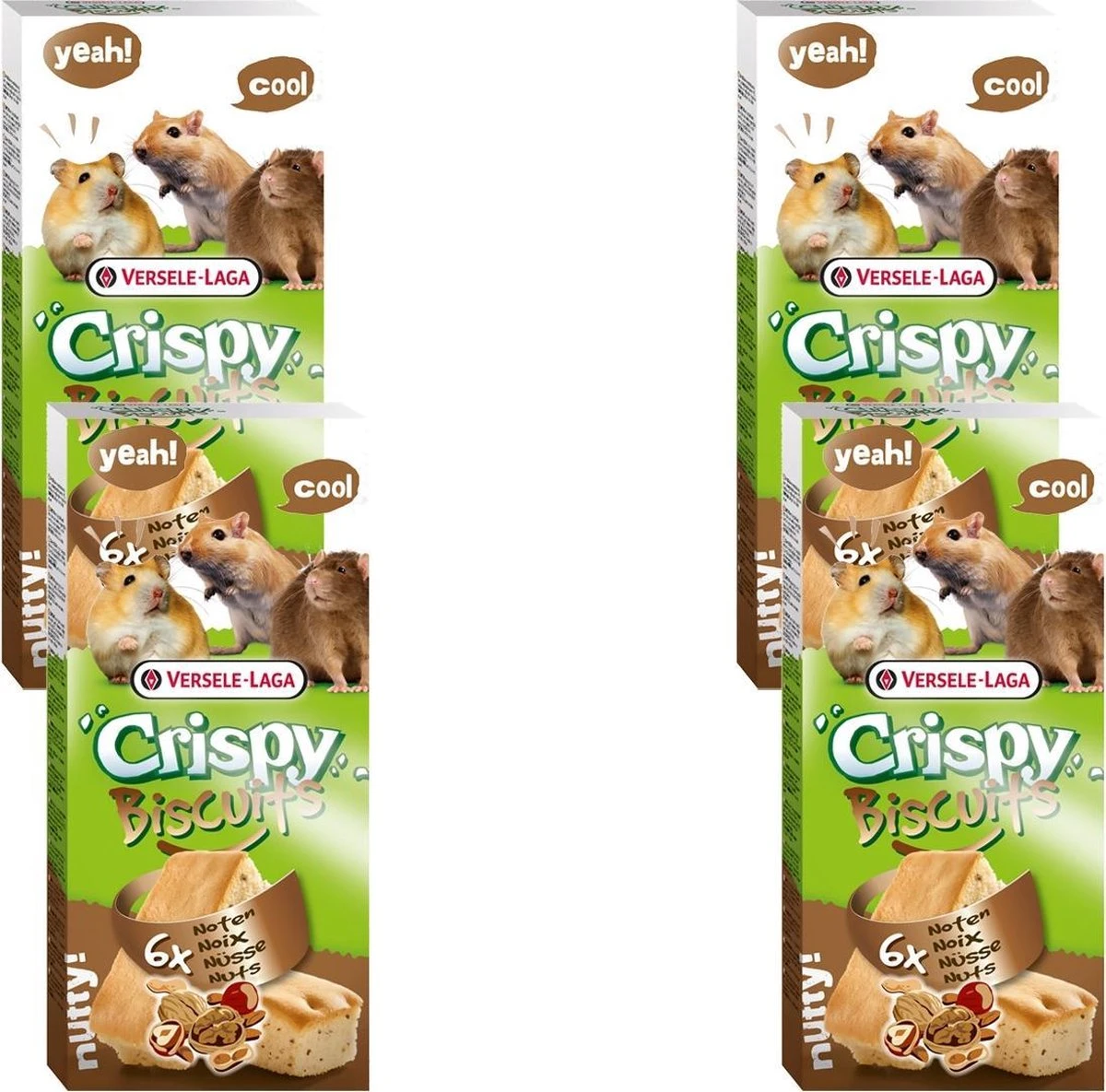 Versele-Laga Crispy Biscuit Knaagdier Noten A 6 – Knaagdiersnack – 4 X Noten 70 G 1 Versele-Laga Crispy Biscuit Knaagdier Noten A 6 – Knaagdiersnack – 4 X Noten 70 G
