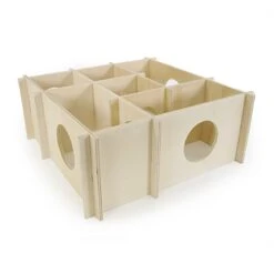 Rosewood Hamster Fun Maze Hout Multiplex 30x30x12 Cm