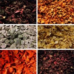 Kruidenbox 7 Konijn – Hibiscus Bloemen, Pompoen-, Erwten, Rode Biet, Maïsvlokken, Wortelchips – Konijnenvoer