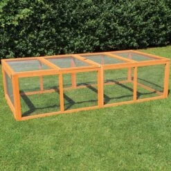 Konijnenren- Hok Voor Konijn – Konijnenhok Voor Buiten – 180x90x48 Cm