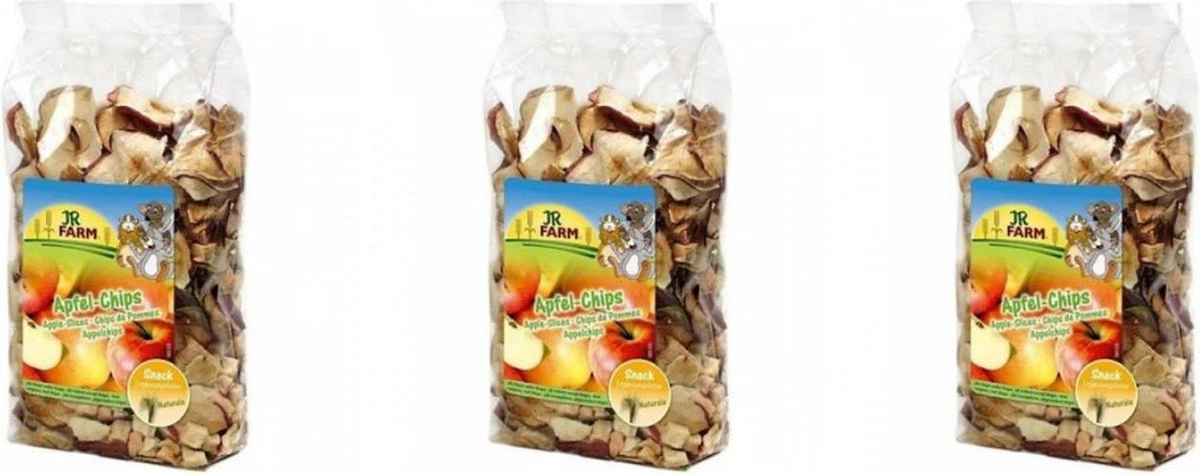 JR Farm – Appelchips – 80g – Verpakt Per 3 – Knaagdierensnack 1 JR Farm – Appelchips – 80g – Verpakt Per 3 – Knaagdierensnack