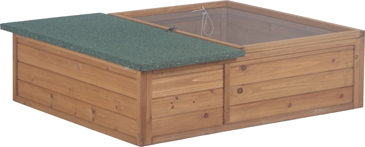 MaxxPet Cavia En Konijnenhok Met Ren – Konijnenren – Konijnenhuis – Konijnenkooi – Cavia Kooi- Knaagdieren Kooi – 106x95x30cm 1 MaxxPet Cavia En Konijnenhok Met Ren – Konijnenren – Konijnenhuis – Konijnenkooi – Cavia Kooi- Knaagdieren Kooi – 106x95x30cm