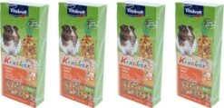 Vitakraft – Knaagdiersnack – 2 In 1 Cavia Kracker Met Honing – 112 Gram – Per 4 Doosjes