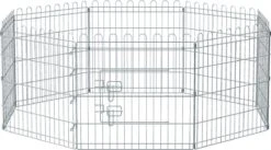 Puppy Box – Kooi Voor Konijnen – Zilver