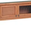 Topmast Konijnenhok Rex XL – Natural – 120 X 40 X 60 Cm – Konijnenhok Voor Buiten – Konijnenkooi – Konijnenren