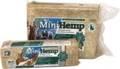 Hennepvezelstrooisel Bodembedekking Knaagdier 48 Ltr