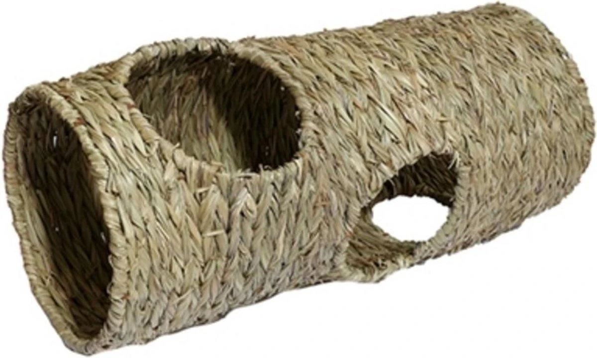 Rosewood Naturals Gevlochten Jumbo Tunnel 50×20 Cm 1 Rosewood Naturals Gevlochten Jumbo Tunnel 50×20 Cm