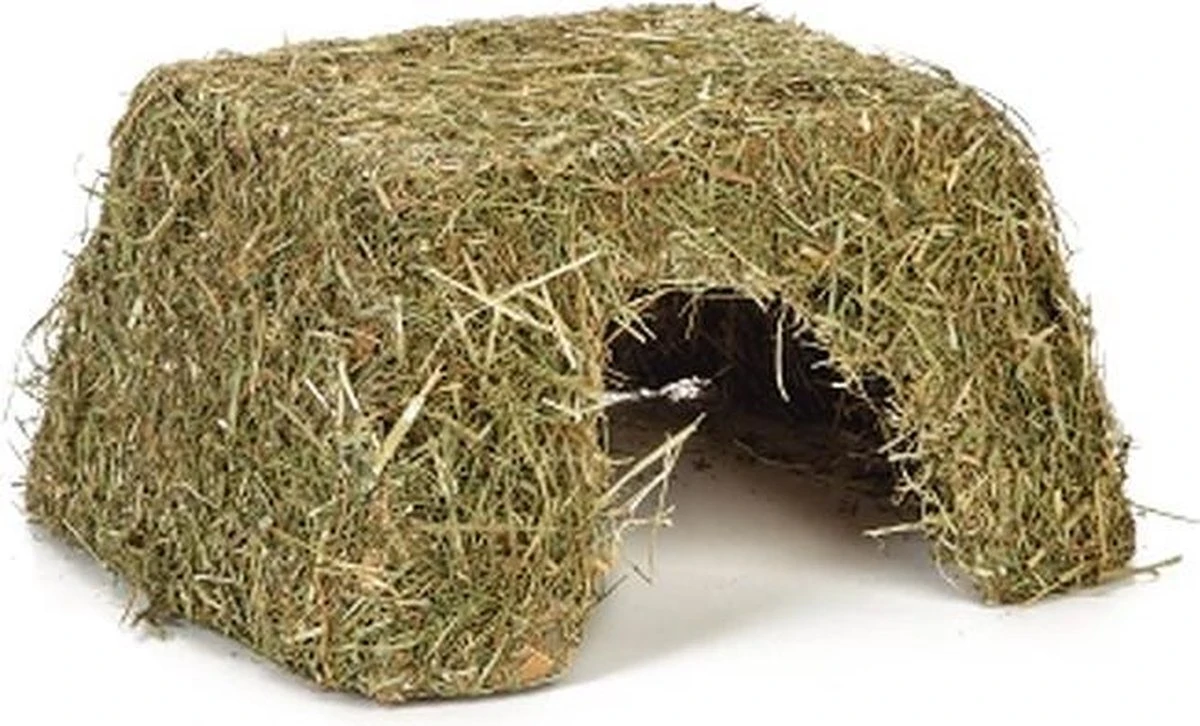 Beeztees Hooihuisje – Knaagdierensnack – M – 30x25x17 Cm 1 Beeztees Hooihuisje – Knaagdierensnack – M – 30x25x17 Cm
