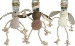 Wooly Luxury Ropy Konijn Grijs