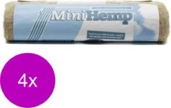 Hempflax Mini Hemp Soft Matras – Bodembedekking – 4 X 40×100 Cm