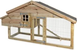 Konijnenhok Romy – Konijnenren – Konijn – Konijnenren Voor Buiten – Konijnenhok Voor Buiten – Nachthok Lings – Hout In Stijl