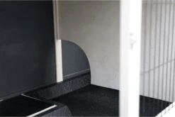 Kerbl Konijnenhok Villa 118x68x118 Cm Geglazuurd Hout