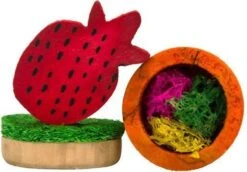 Pawise Wood’n Loofah Pretty Toys Hamburger