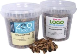 Eigen Merk Johannesbrood – Knaagdiersnack – 450 Gram – In Handige Emmer
