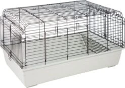 Flamingo Kooi Sprinter 100 – Wit – 100 X 57 X 54 Cm